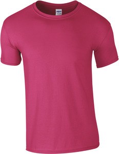 Gildan GI6400 - Delikatny styl. Damski T-shirt Słodki róż