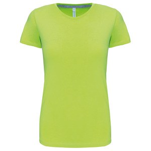 Kariban K380 - LADIES' SHORT SLEEVE CREW NECK T-SHIRT Limonkowy