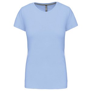 Kariban K380 - LADIES' SHORT SLEEVE CREW NECK T-SHIRT Błękit