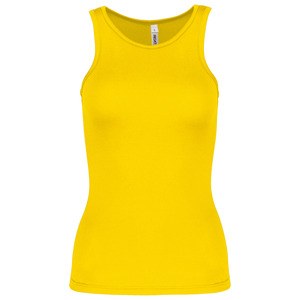 ProAct PA442 - Ladies' Sports Vest Prawdziwa żółć