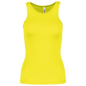 ProAct PA442 - Ladies' Sports Vest Fluorescencyjny żółty