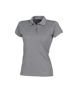 Henbury H476 - Ladies Coolplus® Wicking Piqué Polo Shirt Antracyt