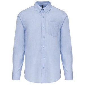 Kariban K533 - MEN'S LONG SLEEVE EASY CARE OXFORD SHIRT Niebieski Oksford