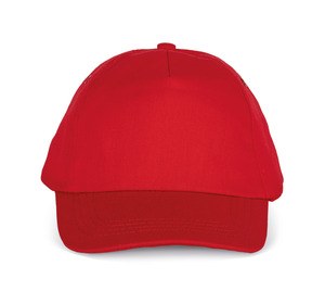 K-up KP041 - FIRST KIDS - KIDS' 5 PANEL CAP Czerwony
