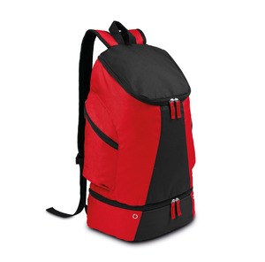 Kimood KI0102 - GYM BACKPACK Czerwono/czarny