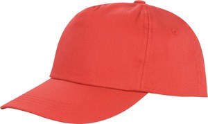 Result RC080X - HOUSTON 5-PANEL PRINTERS CAP Czerwony