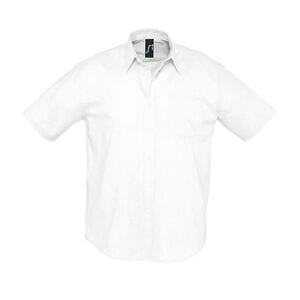 SOL'S 16010 - Brisbane Męska Koszula Z Krótkim Rękawem Biały