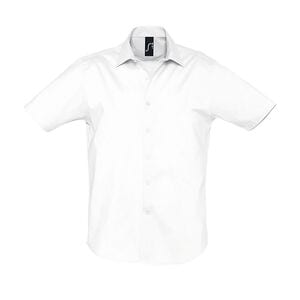 SOL'S 17030 - Broadway Męska Koszula Z Krótkim Rękawem Biały