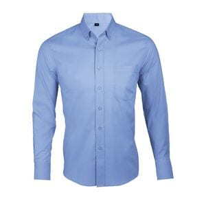 SOL'S 00551 - Business Men Koszula Męska Z Długimi Rękawami Błękit