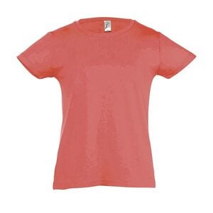SOL'S 11981 - Cherry Dziewczęcy T Shirt Koralowy