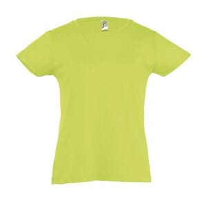 SOL'S 11981 - Cherry Dziewczęcy T Shirt Zielone jabłko