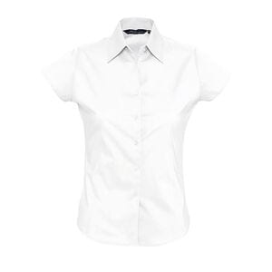 SOL'S 17020 - Excess Damska Koszula Z Krótkim Rękawem Biały