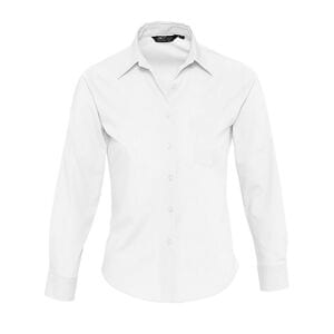SOL'S 16060 - Executive Damska Koszula Z Długim Rękawem Biały