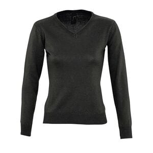 SOLS 90010 - Galaxy Women Damski Sweter Z Dekoltem Typu V Neck