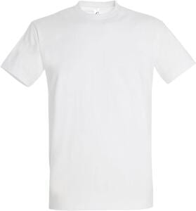 SOL'S 11500 - Imperial Męski T Shirt Z Okrągłym ściągaczem biały