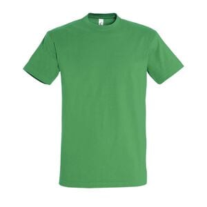 SOL'S 11500 - Imperial Męski T Shirt Z Okrągłym ściągaczem Zielona łąka