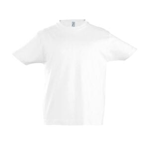 SOL'S 11770 - Imperial KIDS Dziecięcy T Shirt Z Okrągłym ściągaczem Biały