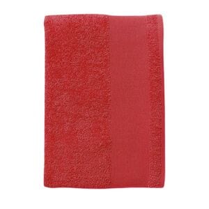 SOL'S 89200 - ISLAND 30 Ręcznik Do Rąk Dla Gości Czerwony