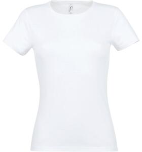 SOL'S 11386 - MISS Damski T Shirt Biały