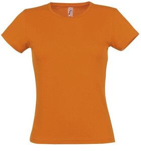 SOL'S 11386 - MISS Damski T Shirt Pomarańczowy