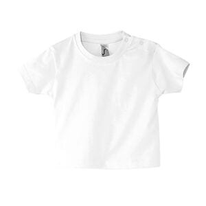 SOL'S 11975 - MOSQUITO T Shirt Niemowlęcy Biały