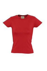 SOL'S 11990 - Damski T-shirt z bawełny organicznej Czerwony