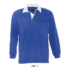 SOL'S 11313 - Męska bluzka Polo w stylu rugby Królewski