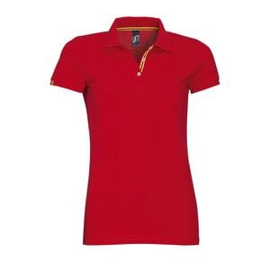 SOL'S 01407 - PATRIOT WOMEN Damska Koszulka Polo Czerwony