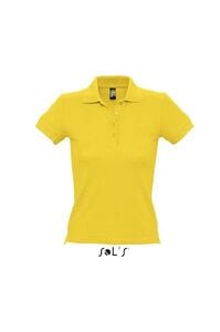 SOL'S 11310 - PEOPLE Damska Koszulka Polo Żółty