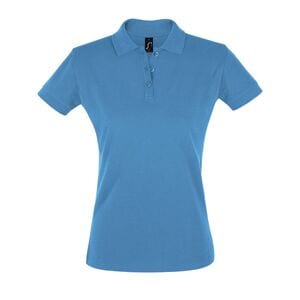 SOL'S 11347 - PERFECT WOMEN Damska Koszulka Polo, Krótki Rękaw Aqua
