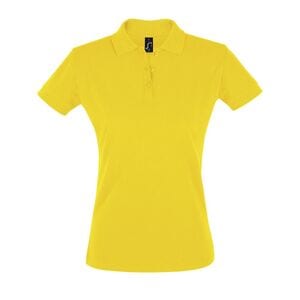 SOL'S 11347 - PERFECT WOMEN Damska Koszulka Polo, Krótki Rękaw Żółty