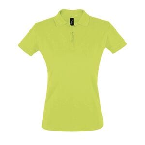 SOL'S 11347 - PERFECT WOMEN Damska Koszulka Polo, Krótki Rękaw Zielone jabłko