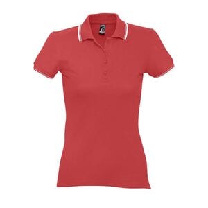 SOL'S 11366 - PRACTICE WOMEN Damska Koszulka Polo Czerwony