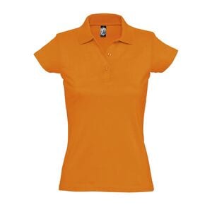 SOL'S 11376 - PRESCOTT WOMEN Damska Koszulka Polo Pomarańczowy