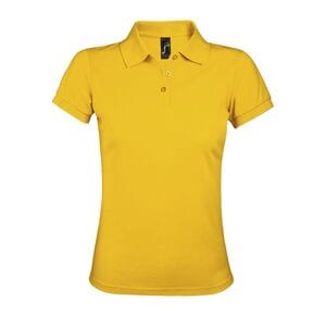 SOL'S 00573 - PRIME WOMEN Damska Koszulka Polo Żółty