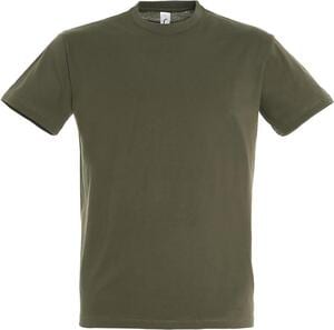 SOL'S 11380 - REGENT T Shirt Z Okrągłym ściągaczem Wojskowy