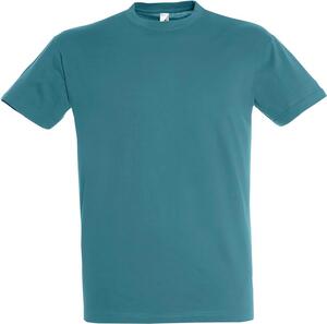 SOL'S 11380 - REGENT T Shirt Z Okrągłym ściągaczem Duck Blue