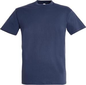 SOL'S 11380 - REGENT T Shirt Z Okrągłym ściągaczem Dżinsowy