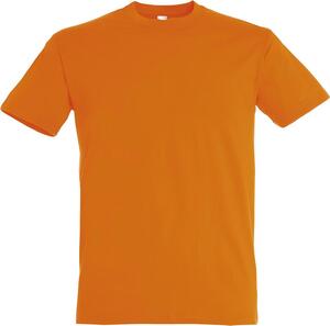 SOL'S 11380 - REGENT T Shirt Z Okrągłym ściągaczem Pomarańczowy