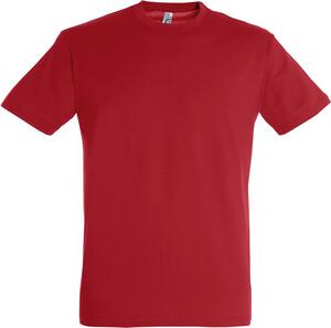 SOL'S 11380 - REGENT T Shirt Z Okrągłym ściągaczem Czerwony