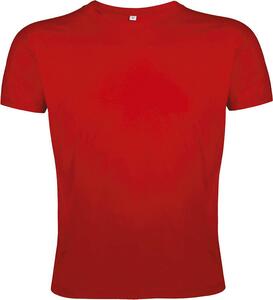 SOL'S 00553 - REGENT FIT Dopasowany T Shirt Z Okrągłym ściągaczem Czerwony