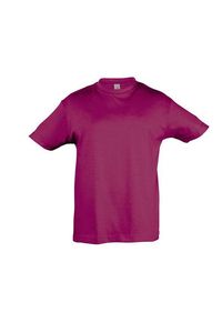 SOL'S 11970 - REGENT KIDS Dziecięcy T Shirt Z Okrągłym ściągaczem Fuksjowy