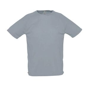 SOL'S 11939 - SPORTY Męski T Shirt Z Rękawami Typu Raglan Czysty szary