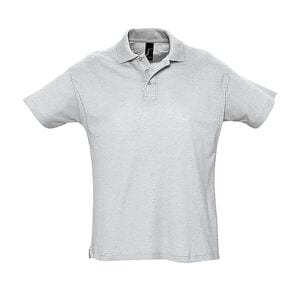 SOL'S 11342 - SUMMER II Męska Koszulka Polo Z Krótkim Rękawem Biały wrzos