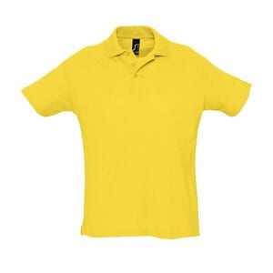 SOL'S 11342 - SUMMER II Męska Koszulka Polo Z Krótkim Rękawem Żółty
