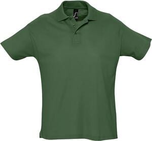 SOL'S 11342 - SUMMER II Męska Koszulka Polo Z Krótkim Rękawem Golfowa zieleń