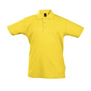 SOL'S 11344 - SUMMER II KIDS Dziecięca Koszulka Polo Żółty