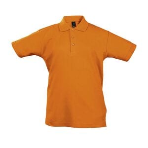 SOL'S 11344 - SUMMER II KIDS Dziecięca Koszulka Polo Pomarańczowy