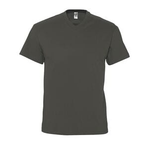 SOL'S 11150 - VICTORY Męski T Shirt Z Dekoltem Typu V Neck Deep Heather