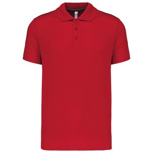 ProAct PA480 - MEN'S SHORT SLEEVE POLO SHIRT Sportowa czerwień